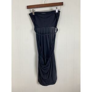 Lululemon Mini Dress Women’s Size 8 Black Athletic Strappy Back Strapless